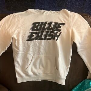 Billie Eilish White Hoodie